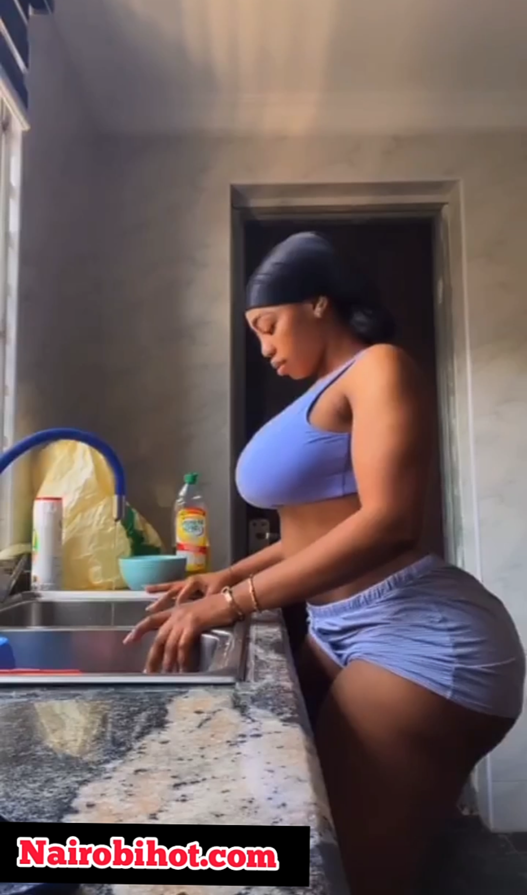 waking up to this hot ass and full tits every morning.